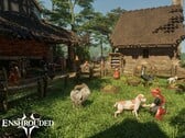 Официальный рекламный арт Enshrouded 1.0.