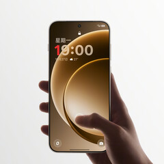 Официальное тизерное изображение OnePlus 15 показывает переднюю часть телефона с датой 27 октября на экране блокировки. (Источник изображения: OnePlus на Weibo)