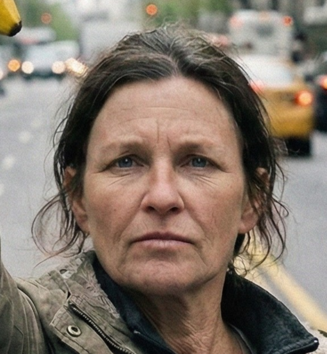 Неровная линия волос