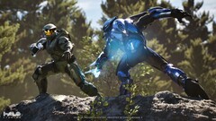 Ожидается, что обновление будет связано с Project Foundry - таинственной инициативой, о которой говорилось на предыдущей HWC. Скриншот игры Halo на базе UE 5. (Источник изображения: Halo Studios)
