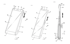 Раскладной смартфон Sony может быть очень похож на этот патент от Samsung (Изображение: Letsgodigital)