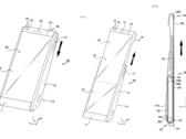 Раскладной смартфон Sony может быть очень похож на этот патент от Samsung (Изображение: Letsgodigital)
