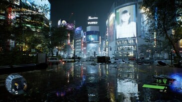 На снимке: скриншот из игры «Ghostwire: Tokyo».