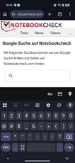 Тестирование клавиатуры Oppo Find X9s Pro