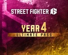Официальный рекламный логотип набора «Ultimate Pass» для 4-го года игры Street Fighter 6.