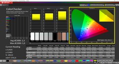 CalMAN ColorChecker (Native, DCI-P3)