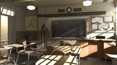 Исследования AMD продвигают трассировку траектории в реальном времени с помощью нейронных сетей (Источник изображения: AMD)