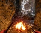 Пролог: Go Wayback! будет уделять большое внимание температуре тела и необходимости оставаться в тепле в дикой природе. (Источник изображения: Epic Games Store)