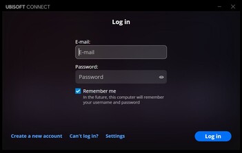 Помимо Steam, Вам также необходимо зарегистрироваться в Ubisoft.