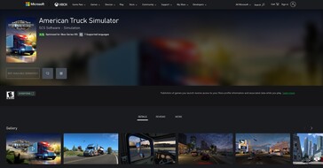 Листинг American Truck Simulator в Xbox Store (Источник изображения: Xbox)