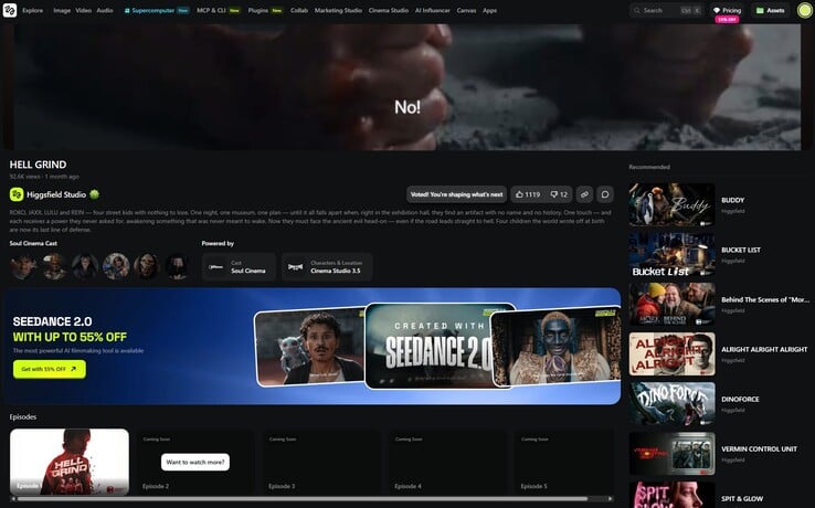 Эпизод 2 Hell Grind остается недоступным даже после регистрации. Пользователи могут только подписаться, чтобы получить уведомление о его выходе.