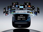 Новые наушники-вкладыши Lenovo оснащены сенсорным экраном на зарядном корпусе (Источник изображения: Lenovo)