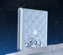 Ограниченная серия Motorola Razr 60 Swarovski может стоить дороже стандартной версии из-за кристаллов. (Источник изображения: Motorola)
