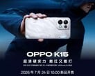 Тизерное изображение Oppo K15
