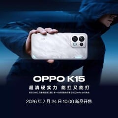 Тизерное изображение Oppo K15