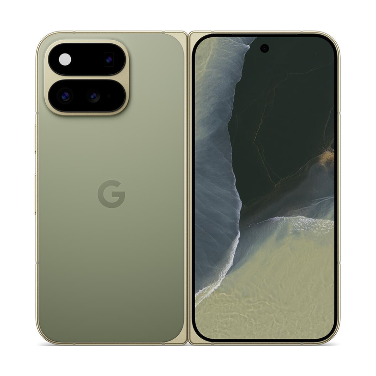 Pixel 11 Pro Fold в цвете «Оливковый»