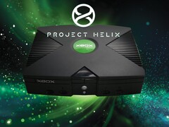 Оригинальная консоль Xbox с логотипом Project Helix