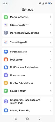 Тестовое устройство Xiaomi 15S Pro