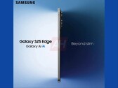 Просочившееся изображение Galaxy S25 Edge показывает боковой профиль ультратонкого телефона. (Источник изображения: Android Headlines)
