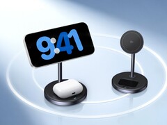 Изображение нового беспроводного зарядного устройства 2-в-1 Ugreen Zapix Qi2 15W.