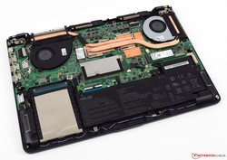 Asus ZenBook Flip 15 без нижней крышки