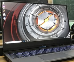 Ноутбук, предположительно оснащённый GeForce GTX 1650. (Изображение: Baidu)