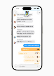 опросы iMessage (источник изображения: Apple)