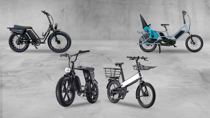 Компания Acer представила на выставке EUROBIKE 2024 несколько новых электронных велосипедов, включая модель ebii elite (внизу справа). (Источник изображения: Acer)