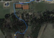 GPS Garmin Edge 500: лес