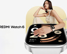 Redmi Watch 6 появятся в продаже в Китае 23 октября. На снимке: промо-фотография смарт-часов. (Источник изображения: Xiaomi)