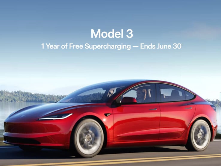 Предложение по бесплатной зарядке Tesla Model 3 пока действует только в Канаде.