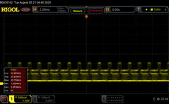 шИМ 24 кГц (яркость 4/10)
