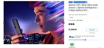Нет в наличии - Sony UK