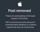 Apple поддержка сообщества