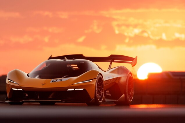 Corvette CX.R Vision Gran Turismo с культовой желто-черной ливреей Corvette Racing (Источник изображения: GM)