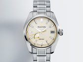 Часы Grand Seiko SBGA519 на фоне градиента.