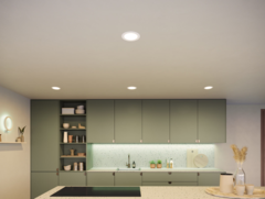 Встраиваемые светильники Philips Hue Slim обеспечивают белое и цветное освещение. (Источник изображения: Philips Hue)
