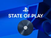 Баннер для мероприятия PlayStation State of Play с изображением диска для PS5