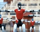 Роботы Unitree во время хореографического выступления
