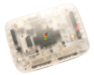 FPGA-консоль SuperStation One Transparent Collection с полупрозрачным корпусом Frost.