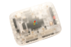 FPGA-консоль SuperStation One Transparent Collection с полупрозрачным корпусом Frost.