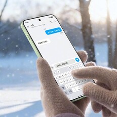 Дисплей OnePlus Ace 6T предназначен для работы в перчатках. (Источник изображения: OnePlus)