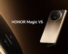 Magic V5 использует язык дизайна Magic V3 с восьмиугольным корпусом камеры. (Источник изображения: Honor - отредактировано)