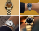 Слева направо сверху вниз, по часовой стрелке (на фото): переиздание Q Timex 1972 Time Machine с коричневым циферблатом, такое же переиздание с синим циферблатом, переиздание Q Timex 1975 Enigma и Timex x Peanuts Marlin Automatic. (Источник изображения: Timex - Отредактировано)