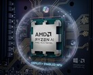 AMD Ryzen AI PRO 400 Series с тематическим фоном Copilot, созданным искусственным интеллектом.