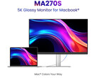 Монитор BenQ MA270S оснащен нано-глянцевой панелью с разрешением 5k
