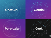 Gemini, ChatGPT, Grok и Perplexity (Источник изображения: Gemini)