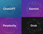Gemini, ChatGPT, Grok и Perplexity (Источник изображения: Gemini)