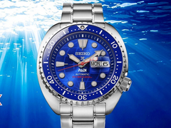 Промо-изображение для новых часов Seiko x PADI Prospex