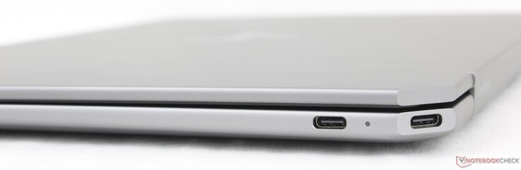 Справа: USB-C (40 Гбит/с) Thunderbolt 4 w/ DisplayPort 2.1 + Power Delivery